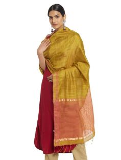 Drapshe Silk Woven Dupatta