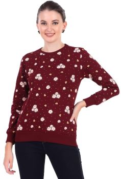 Fabslo Cotton Printed Sweatshirts for Women