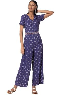 Fabslo Women's Jumpsuit Purple