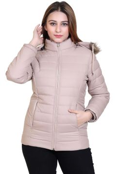 Fabslo Full Sleeve Puffer Winter Jacket For Women and Winter Jacket for Girl.